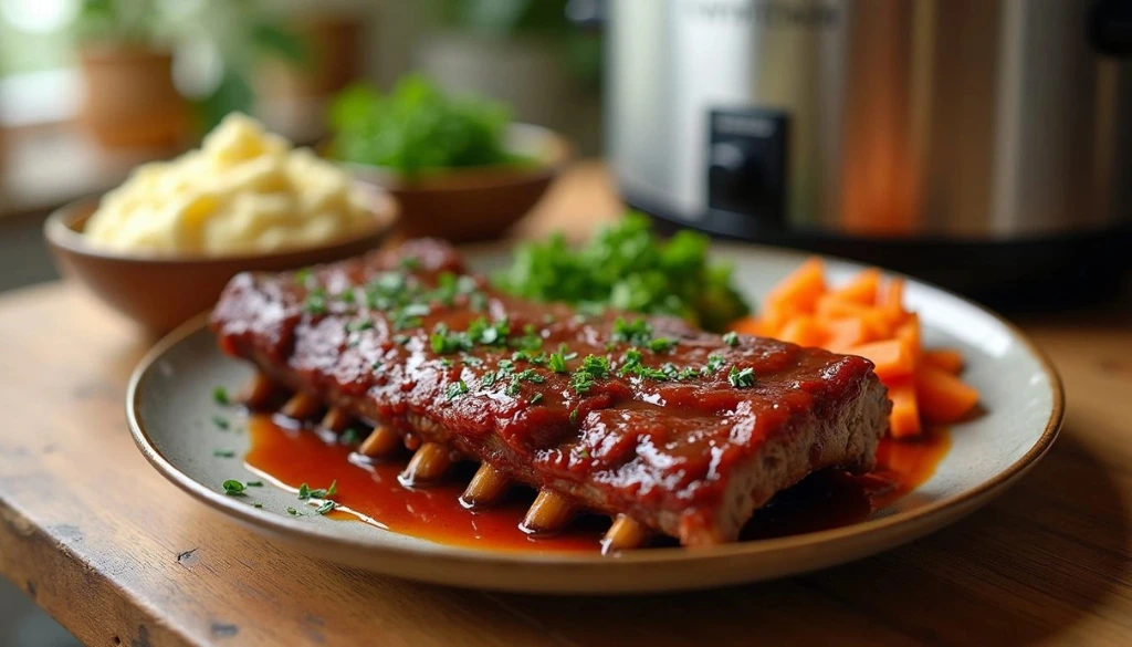 slow cooker boneless beef ribs