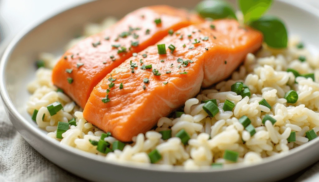 salmon and rice recipes