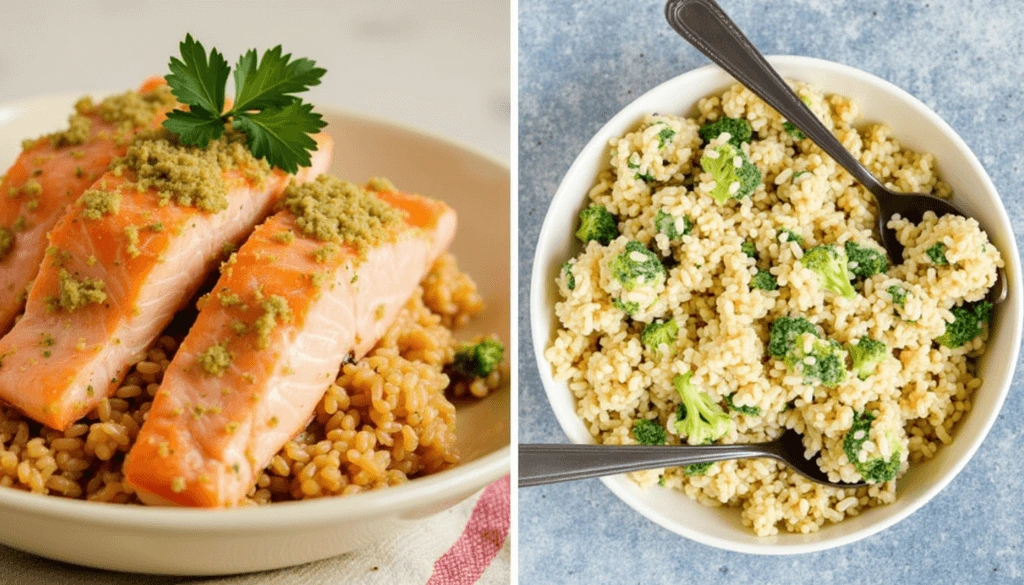 salmon and rice recipes