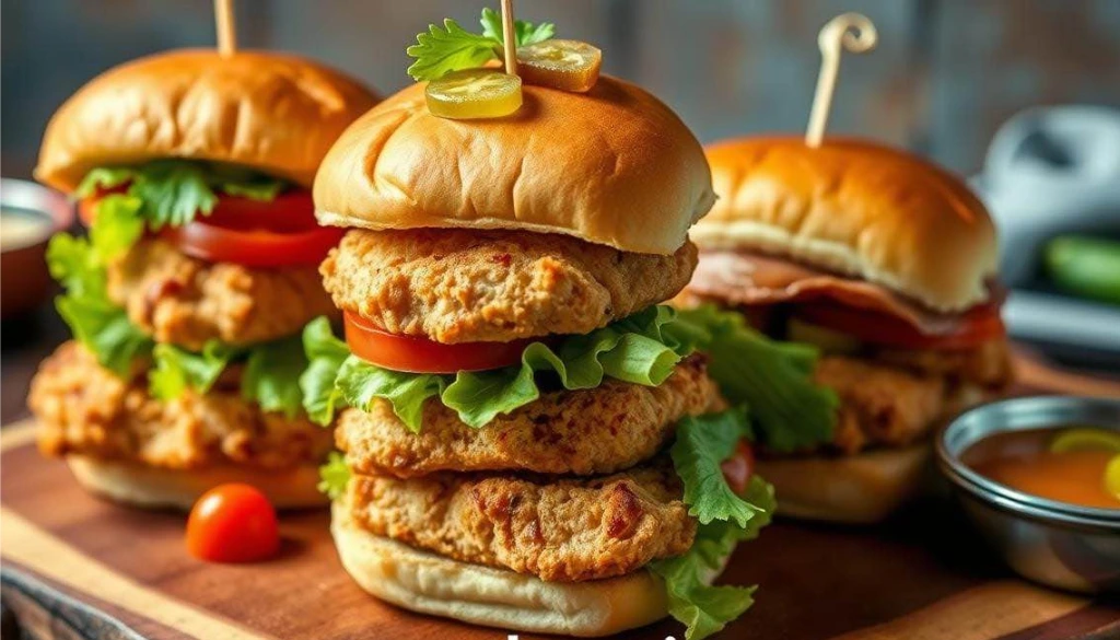 chicken sliders