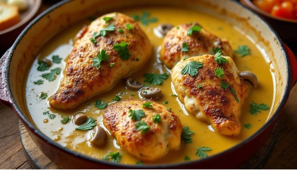 baked chicken with cream of mushroom soup