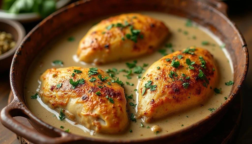 baked chicken with cream of mushroom soup