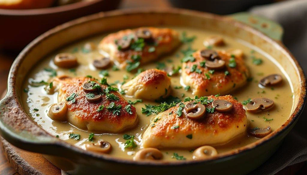 baked chicken with cream of mushroom soup