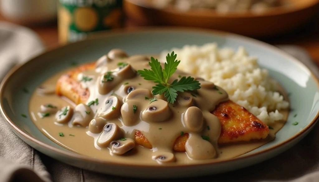 Campbell's cream of mushroom chicken recipe