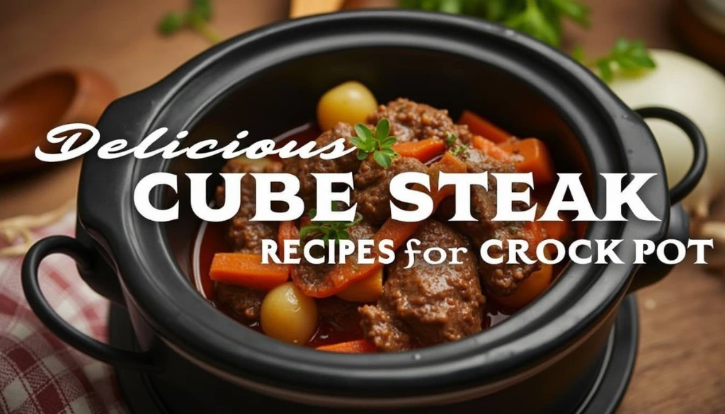 Delicious Cube Steak Recipes for Your Crock Pot