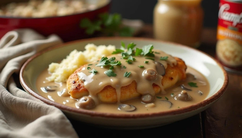 Campbell's cream of mushroom chicken recipe