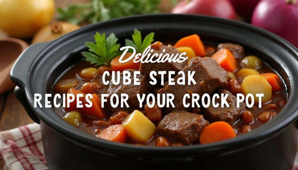 Delicious Cube Steak Recipes for Your Crock Pot