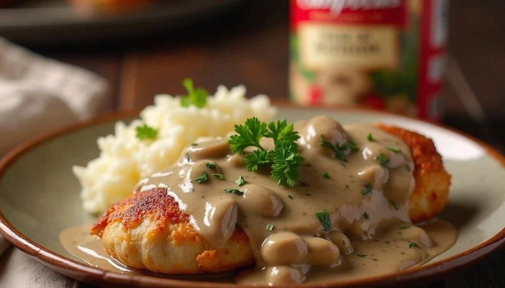 Campbell's cream of mushroom chicken recipe