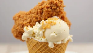 Fried Chicken Ice Cream