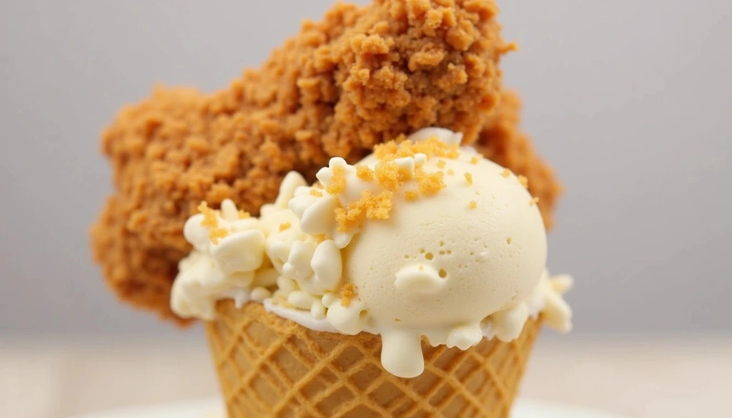 Fried Chicken Ice Cream