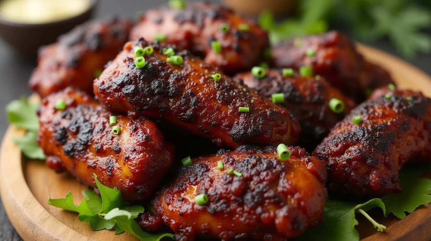 Delicious black chicken recipe dishes, including roasted and stir-fried options, garnished with herbs and spices.