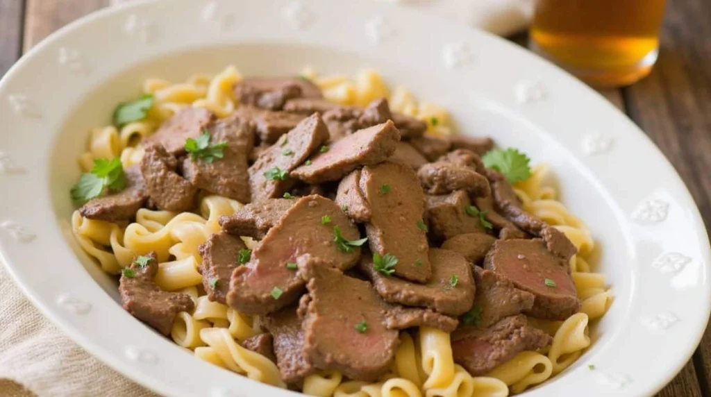 Pasta with Steak - A Hearty and Flavorful Meal