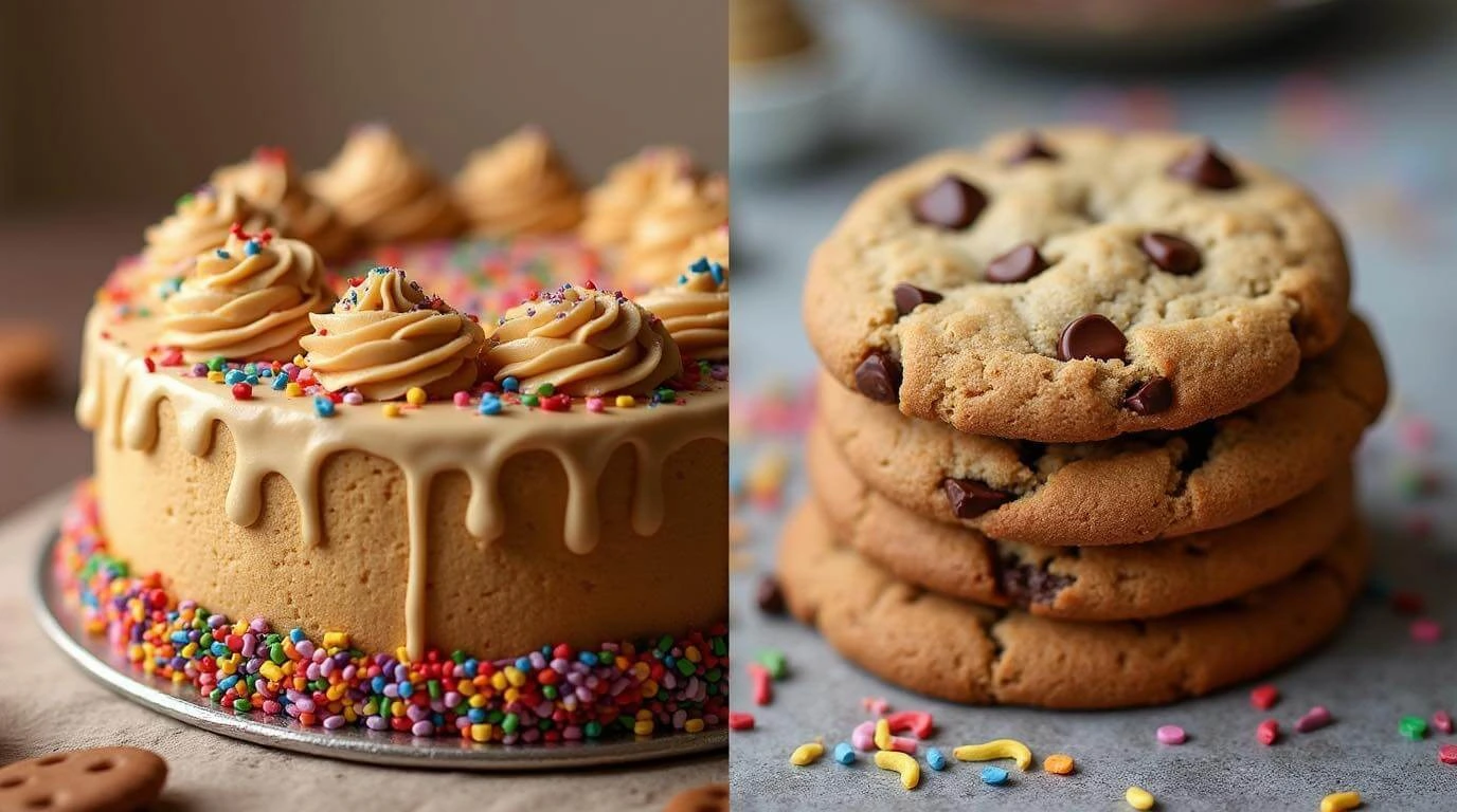 Cookie Cake vs Regular Cookies